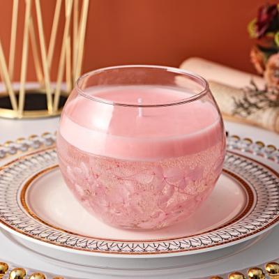 China Birthdays Aromatherapy Jelly Candle Natural Soy Wax Luxury Glass Jar Accepts Custom Scented Candles for sale