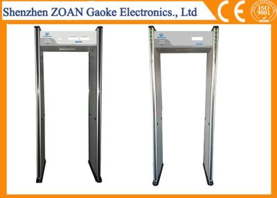 China Security Walk Through Gate Metal Detector Body Scanner , Hospital Metal Detectors 6 Zones for sale