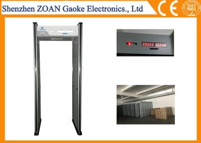 China Outdoor / Indoor Walk Through Magnetometer Door Metal Detector For Hospital for sale