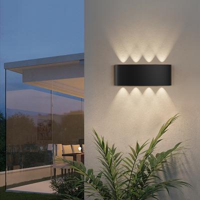 China Modern Waterproof Up Through Wall Lamp Mount LED Outdoor Indoor Outdoor Wall Light for sale