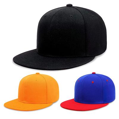 China breathable & Waterproof Custom Brand Hip Hop Hat Black Snapback Hat 3d Embroidery for sale