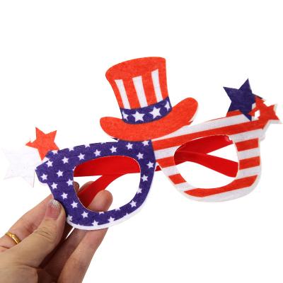 China 18g USA Independence Day Party Decoration Glass Creative Hats Hats Hats Glasses 18g USA Independence Day Party for sale