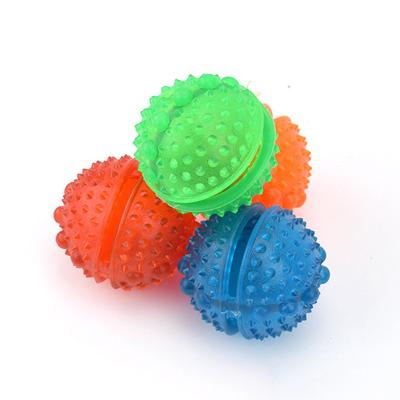 China Viable Dog Bite Resistant Duct Toy Molar Teeth Leaking Food Vocal Ball for sale