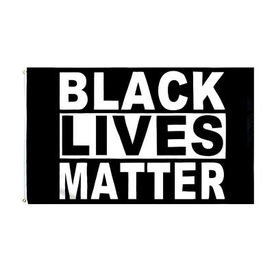 China Matte 90*150cm Black Lives Matter Black Lives Matter Banner Flag for sale