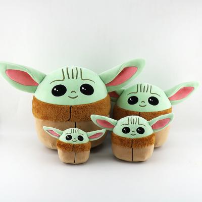 China Yoda Plush Baby Doll Different Size Stuffed Soft Plush Toy Kids Love Cute Great Sell Gift For Children for sale