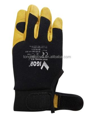 China 2022 Wholesale Printable Anti-impact Factory Direct Sales Customization Tool Hog Grain Gloves Hand Work Protection Logo For Training for sale