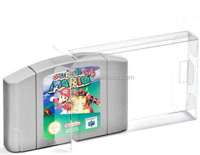 China Wholesale Nintendo NES Clear Game Protector PET Case Recyclable Plastic Box for sale