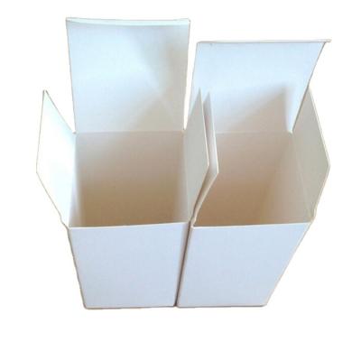 China Recyclable White Cardboard Paper Box Gift Packaging Box For Jewelry Ornaments Perfume Essential Oil Bottle Wedding Candy Tea Cosmetic Soap for sale