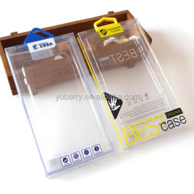 China Recyclable cell phone case retail blister plastic packaging box iphone 8 case packaging for sale