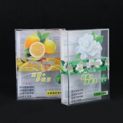 China Recyclable Custom Packaging Clear PVC PET Printed Invitation Plastic Box for sale