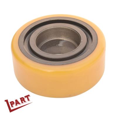 China Width 40mm Balance Polyurethane Load Wheels For Forklift Pallet Truck for sale