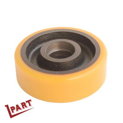 China Electric Forklift Drive Wheel Polyurethane Balance Wheel 150x50x47mm for sale