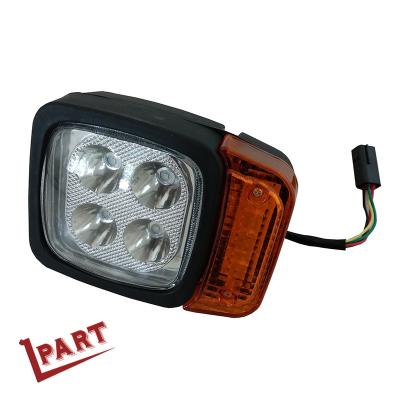 China Amber Beacon LED Forklift Lights Headlights 12V-48V for sale