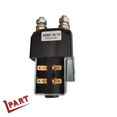 China Las partes de las carretillas elevadoras eléctricas son negras, sólidas, contactor de corriente continua SW280B-158 12V en venta