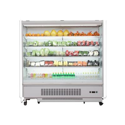 China Manufacture high quality chiller freezer standing freezer fruit display refrigerator for promotion for sale