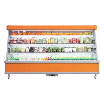 China Commercial refrigeration equipment cold drink refrigerator display fridge /triple layer cabinet display freezer for sale