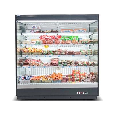 China Muliti-deck commercial supermarket refrigeration equipment for fruits and vegetable cabinet for sale