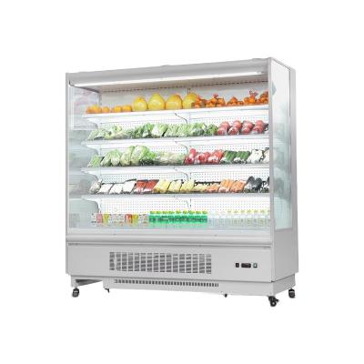 China 2021 Milk Display Multi-deck display freezer Showcase For Fresh Meat/Beer/Cake/Dairy for sale