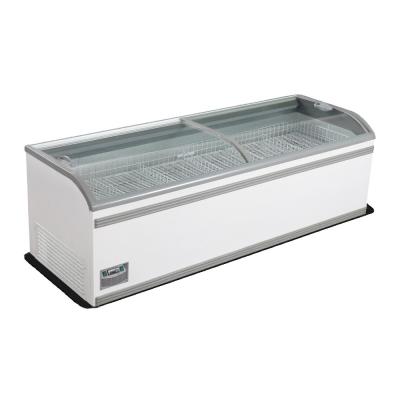 China AHT type island freezer self-contained type for supermarket à venda