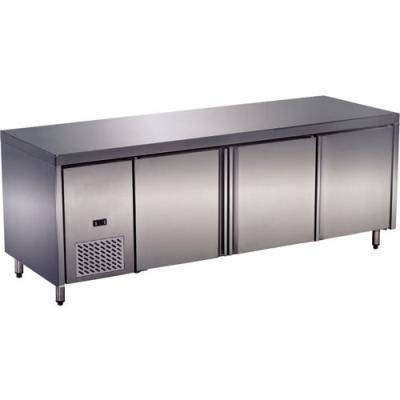 China Stainless steel restaurant kitchen freezer table countertop display freezer blast kitchen freezer for promotion for sale