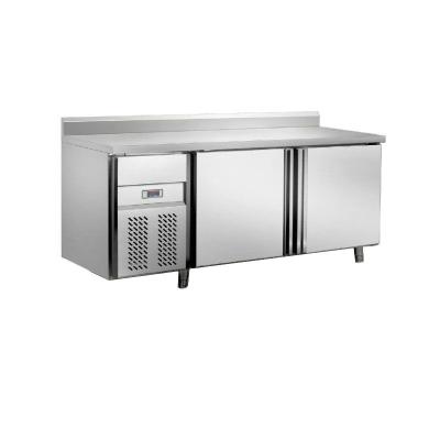 China HOT SALE Two door Stainless steel Refrigerated electric salad bar for sale en venta