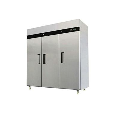 China Single temperature freezer type chocolate kitchen fridge with wheels under zu verkaufen