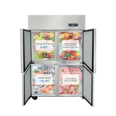 China Commercial refrigerator for fruit beverages and vegetables low price kitchen fridge for sale