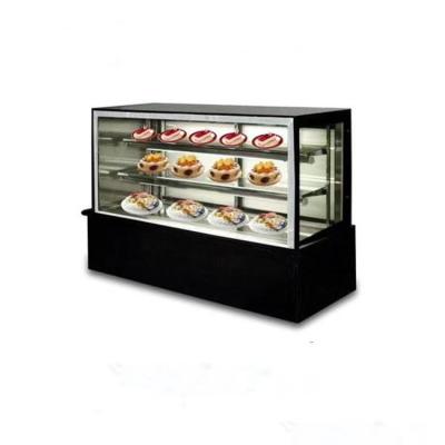 China Upright bakery refrigerator pastry display cabinet refrigerated cake display for coffee shop à venda