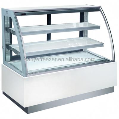 Cina Refrigerated cake fridge used bakery display cases for sale in vendita