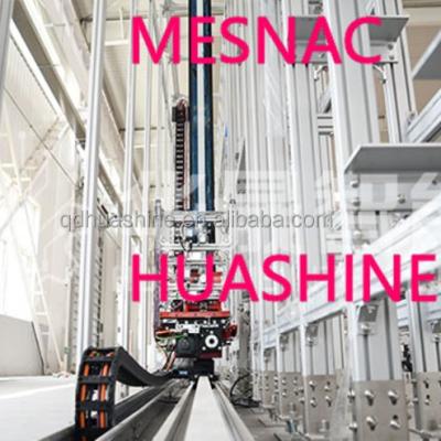 China Professional SMART FACTORY small HUASHINE high-speed stacker crane for new battery energy, medicine, food for sale