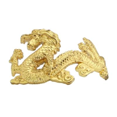 China Custom High Quality Decorative Statues Europe Metalwork Ornaments Animal Window Ornaments With Gold Roses for sale