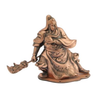 China Europe custom design trophy metal model Guan Yu alloy tank ornament souvenir metal souvenir antique gift model for sale