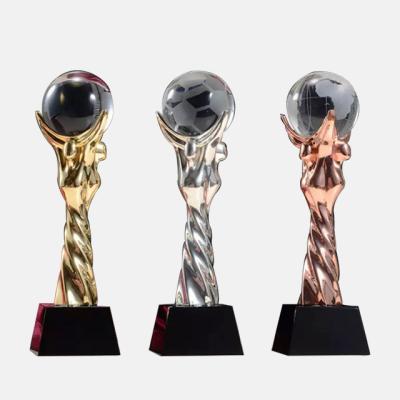 China Europe High End Cheap Custom Shaped Glass Trophy Crystal Glass Trophy Award Crystal Trophy for sale