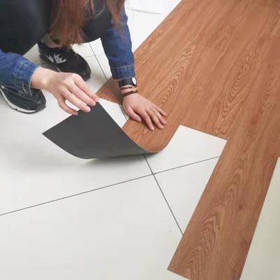 China Moisture Proof Self Adhesive Vinyl Floor Tiles Noise Reduction For Offices for sale