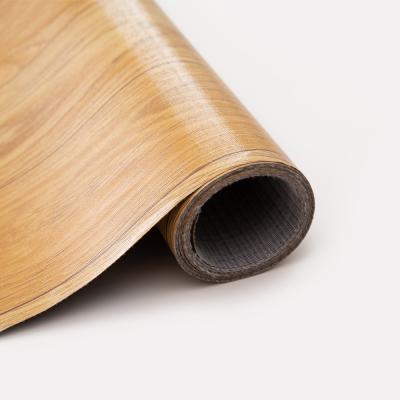 China Fortovan Wood Design Anti-slip Waterproof Linoleum PVC Flooring Sheet Rolls Wholesale for sale