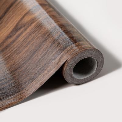 China Fortovan Wood Design Cheap floor linoleum rolls Flooring Piso Vinilico felt back vinyl roll for sale