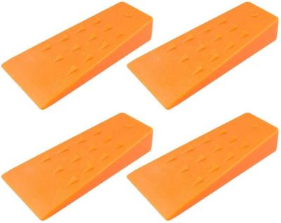 China PP or ABS Nailed Tree Felling Wedges For Tree Cutting 5.5 Inch Plastic Felling Wedge Log Tools 4 Packs for sale