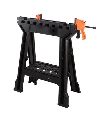 China Home Use 1000lbs Holding Capacity Woodworking Bench Saw Horse Sawhorse for sale