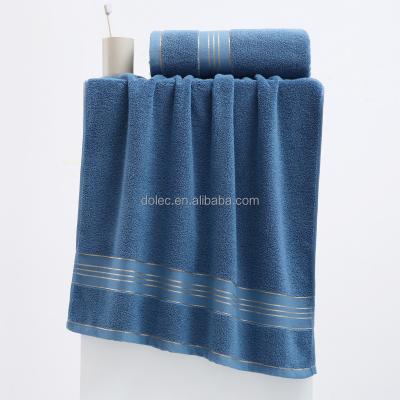 China Factory Wholesale Custom Made Extra Large 100*180cm Luxury Hotel Cotton Towels Child Safe Bath Sheet Towels For Bath for sale