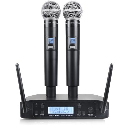 China Fm Beta 87a 58a GLXD4 Microphone CE Long Range GLXD4 Professional Handheld Wireless Microphone Glxd Handheld Wireless Microphone Systems for sale