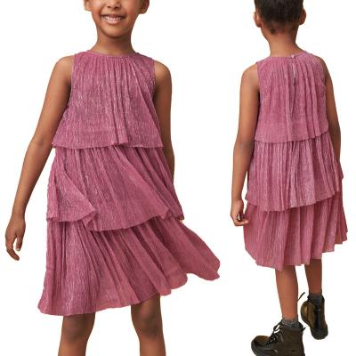 China Best Wholesale Anti-Static Lowest Design Price Casual A Line Sleeveless Tutu Dress For Girls for sale