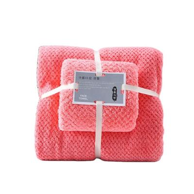 China Customized QUICK DRY Pineapple Medium Size Canada Single Grid Sports Quick Dry Bath Towel for sale