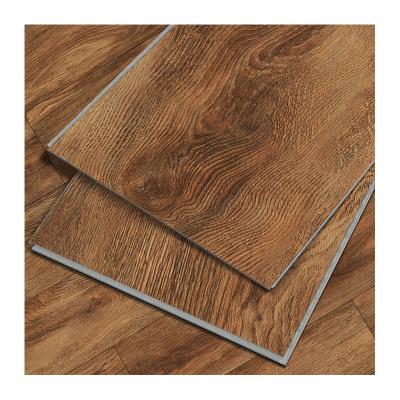 China Modern safa living room furniture vinyl flooring SPC hickory laminate flooring for sale