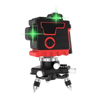 China 12 lines green cross line laser level 12 level laser level wholesale 3d laser level outdoor lines for sale