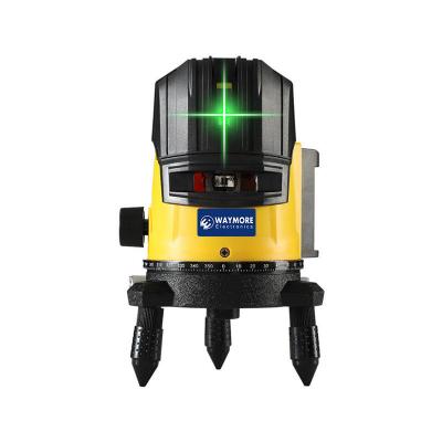 China 12lines laser levels factory direct sales laser level with 5 rows level green tripod laser for sale