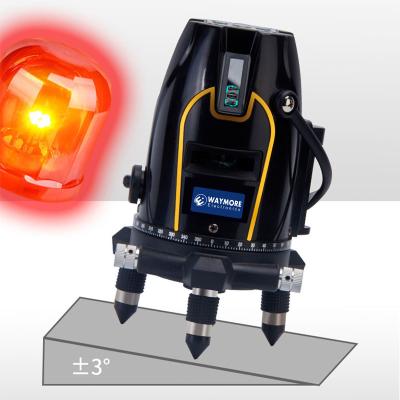 China 5 lines cross line price level of newest rotating laser level machine cheap laser level laser level for sale