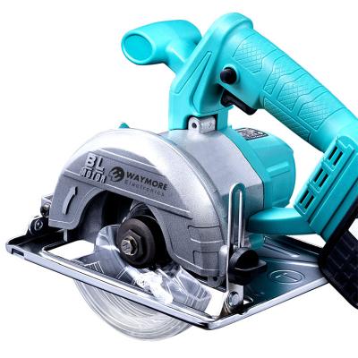 China Waymore Cordless Electric Power Woodworking Tools 185mm 1300W Cutting Circular Saw for sale