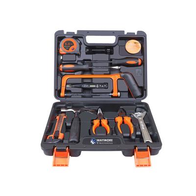 China 13PCS Hardware Tool Kit Professional Practical Home Electrician Cordless Driver Drill Kit Basic Tool Kit for sale