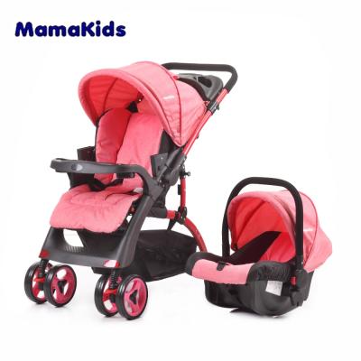 China Good Quality Polyester Mamakids K-98KC Cheap Price 2 In 1 Baby Stroller Baby Pram Doll Pram For 3 Years for sale