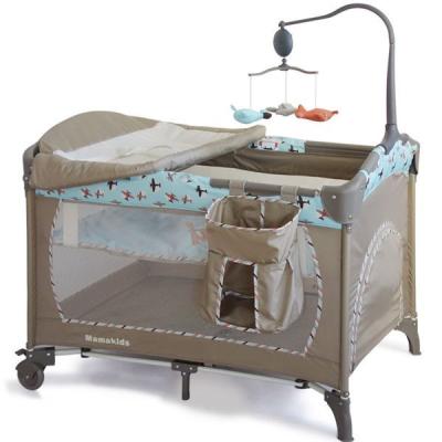 China Portable Metal Mamakids H29 EN Certificate Baby Playpen Baby Playard With Changing Table for sale